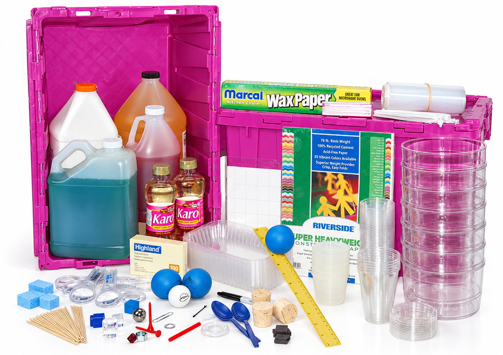 STC® Experimentiereinheit „Festkörper und Flüssigkeiten“