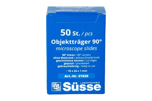 [DCS6123] Microscope slides, glass, 50 pieces